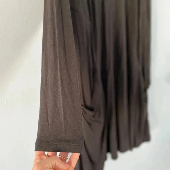 Betabrand Lagenlook Dress Black Travel Jersey Long
Sleeves Dress Large L Slouchy - Picture 7 of 10
